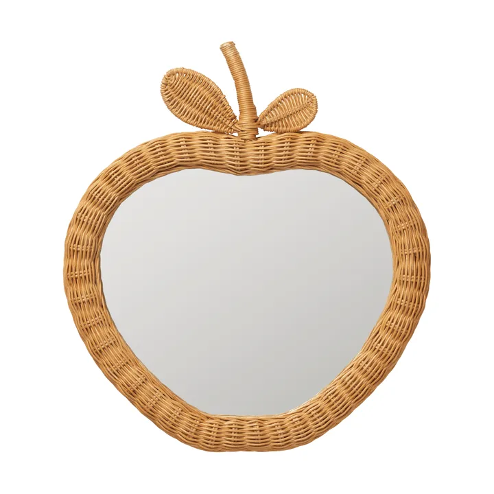 Apple braided spejl - Natural, 40x3x45 cm - Ferm Living