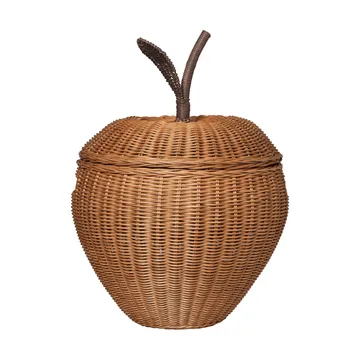 Apple opbevaringskurv - Brass finish - Ferm Living