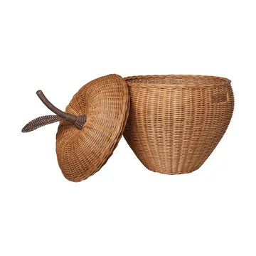 Apple opbevaringskurv - Brass finish - Ferm Living