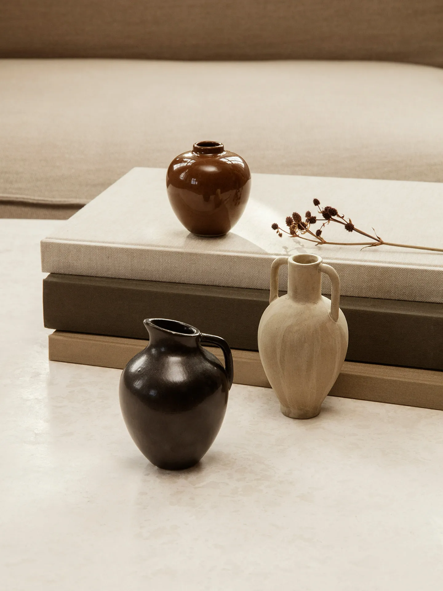 Ary minivase large, Sand
​ Ferm Living