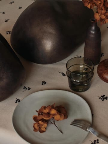 Baies borddug 150x240 cm - Natural-dark chocolate - Ferm Living