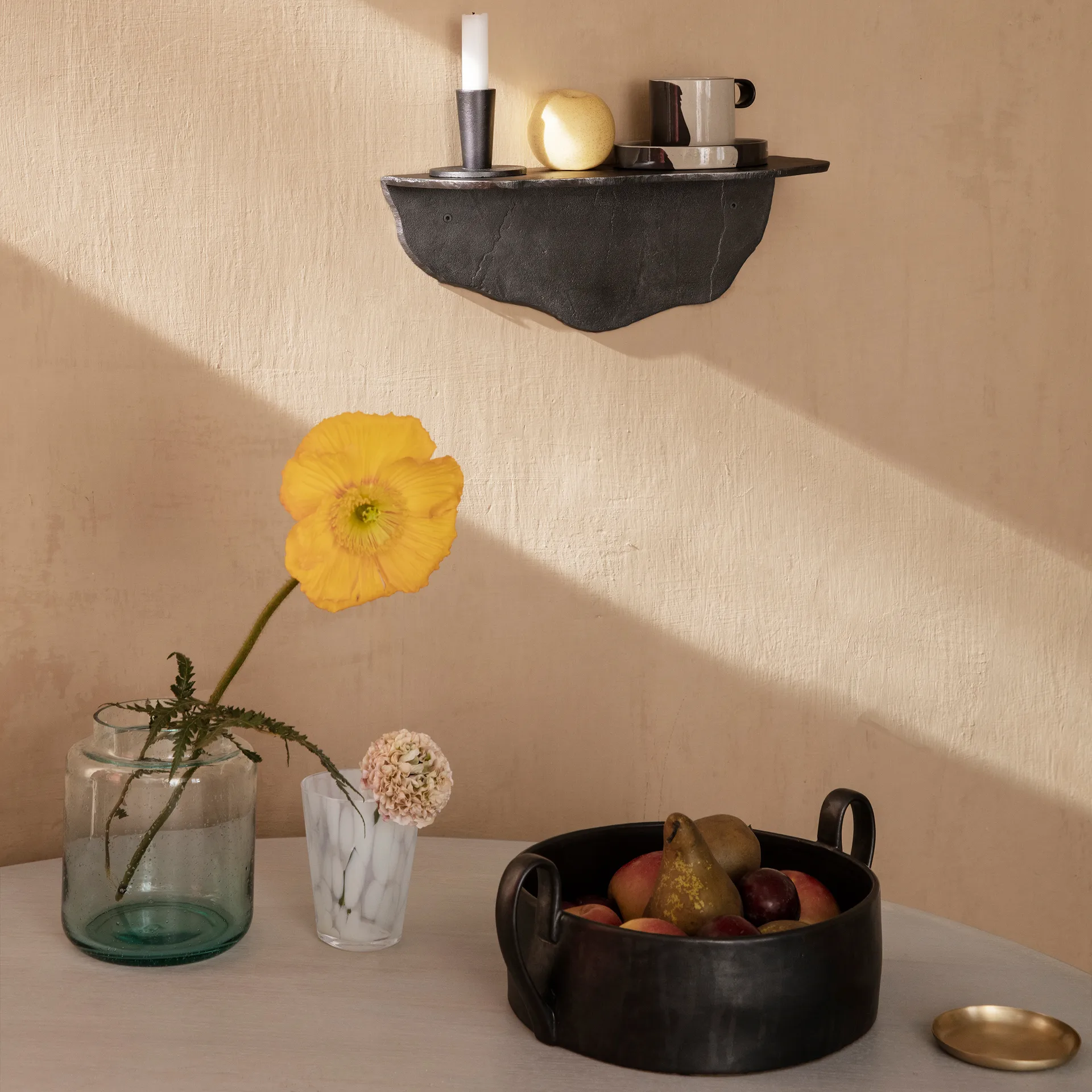 Basho bakke Ø9,5 cm, Messing Ferm Living