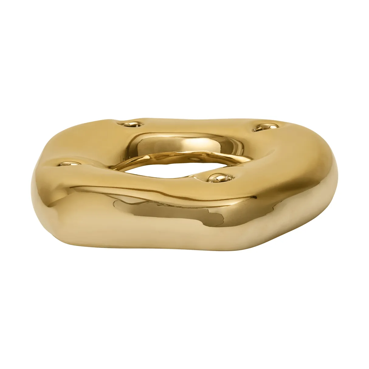 Bellure ring lysestage, Messingfinish Ferm Living