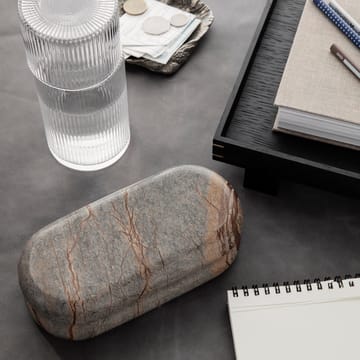 Bendum opbevaringsskrin - Brun marmor - Ferm Living