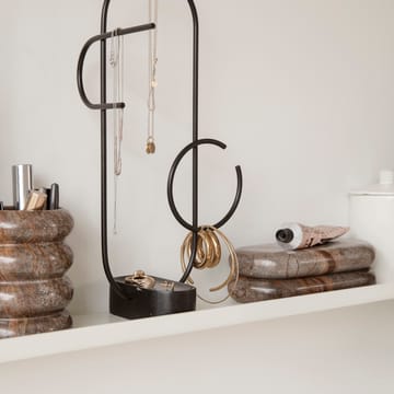 Bendum opbevaringsskrin - Brun marmor - Ferm Living