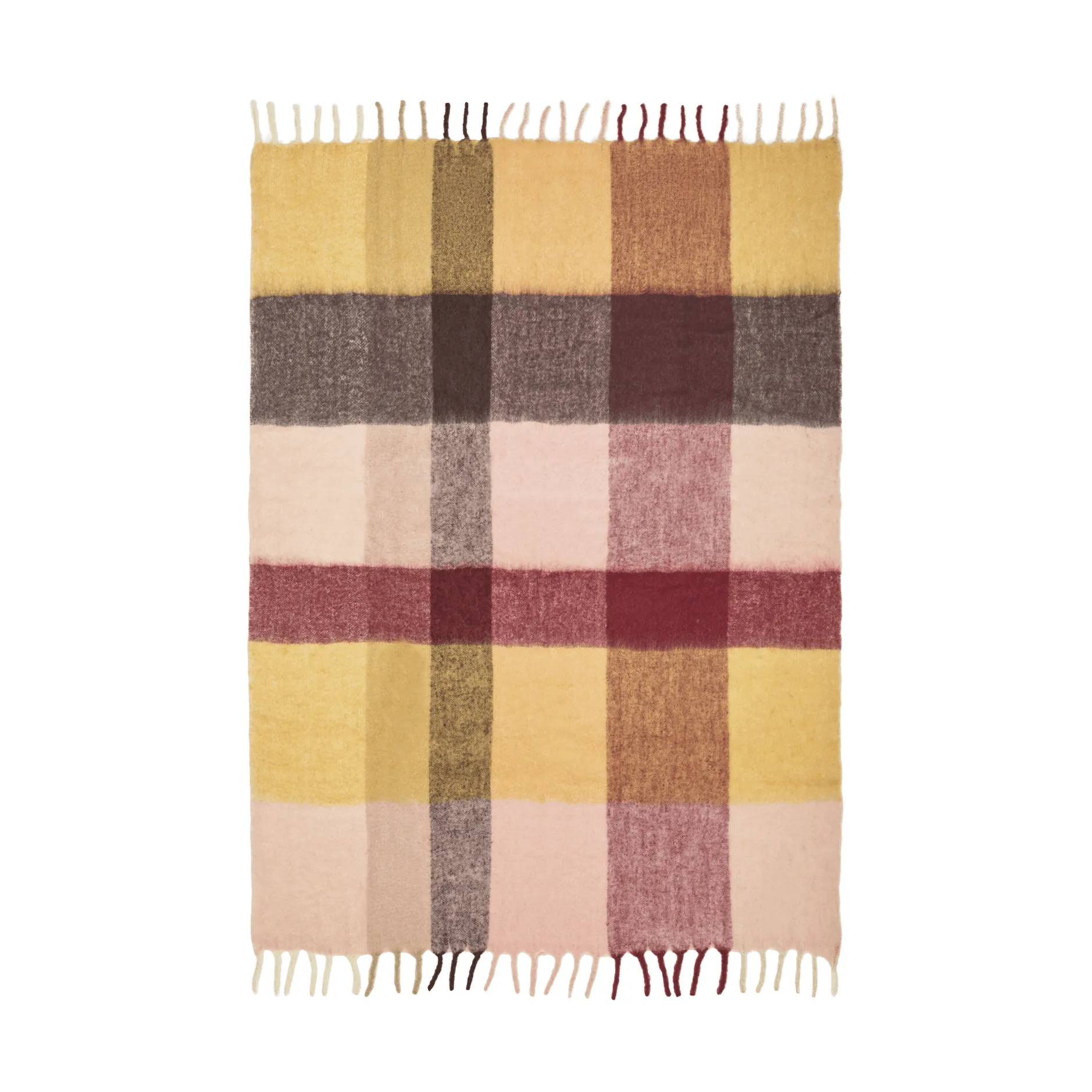 Blur mohair plaid, Butter-pale rose, 130x170 cm Ferm Living