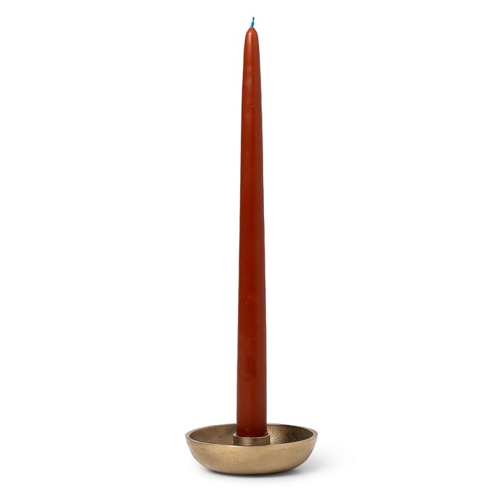 Bowl lysestage Ø10 cm, Messing Ferm Living