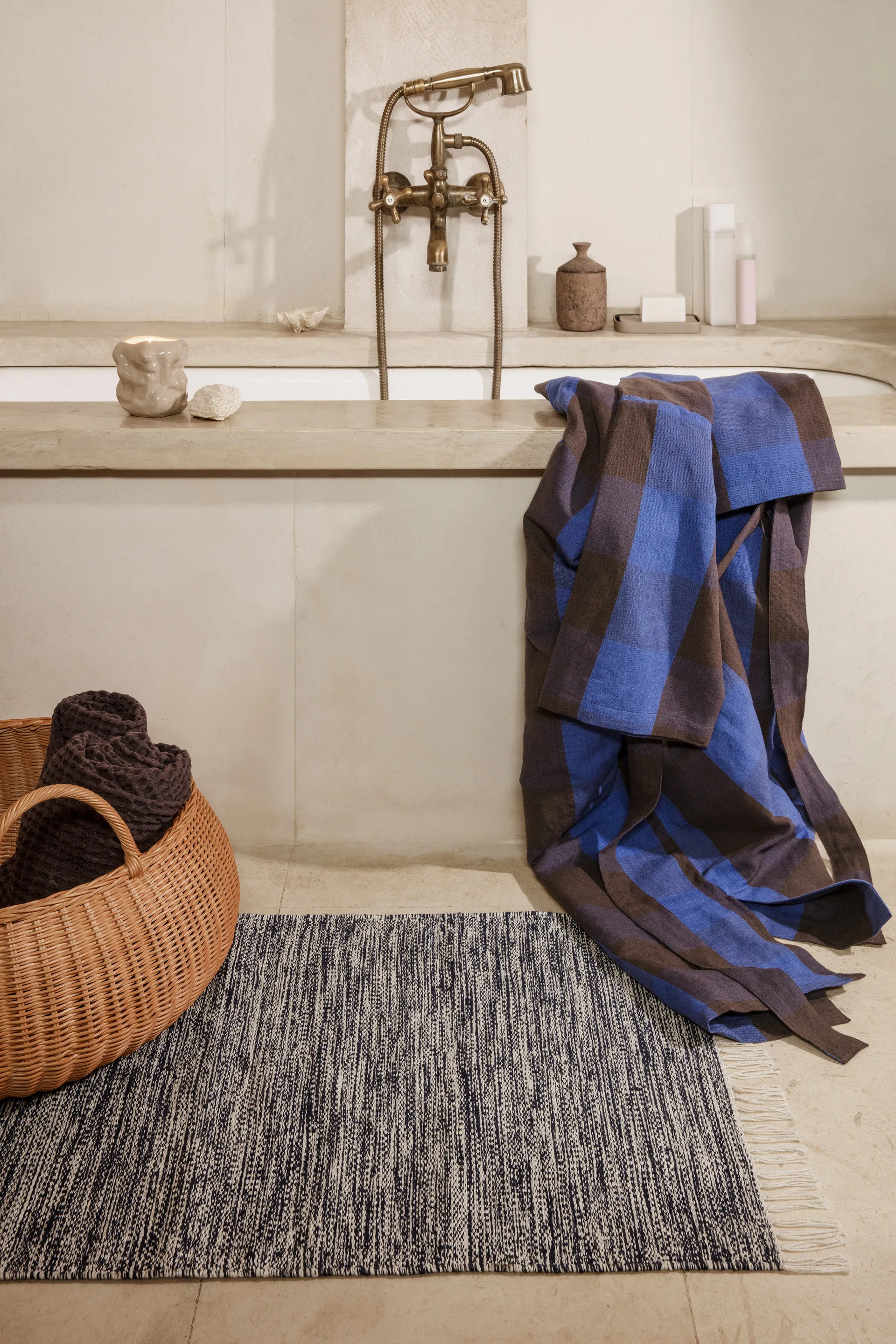 Braided kurv låg, Natural Ferm Living