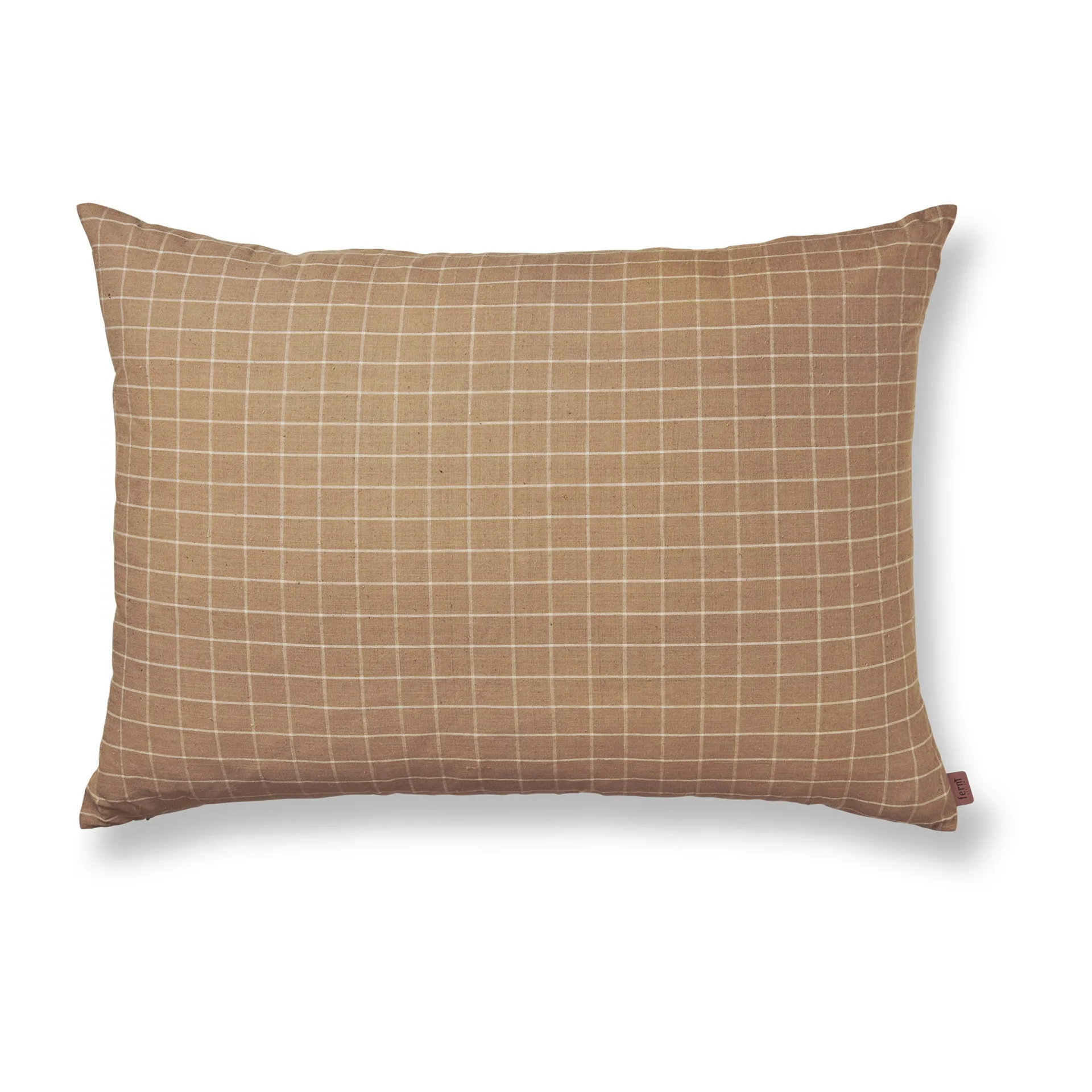 Brown pude 60x80 cm, Check Ferm Living