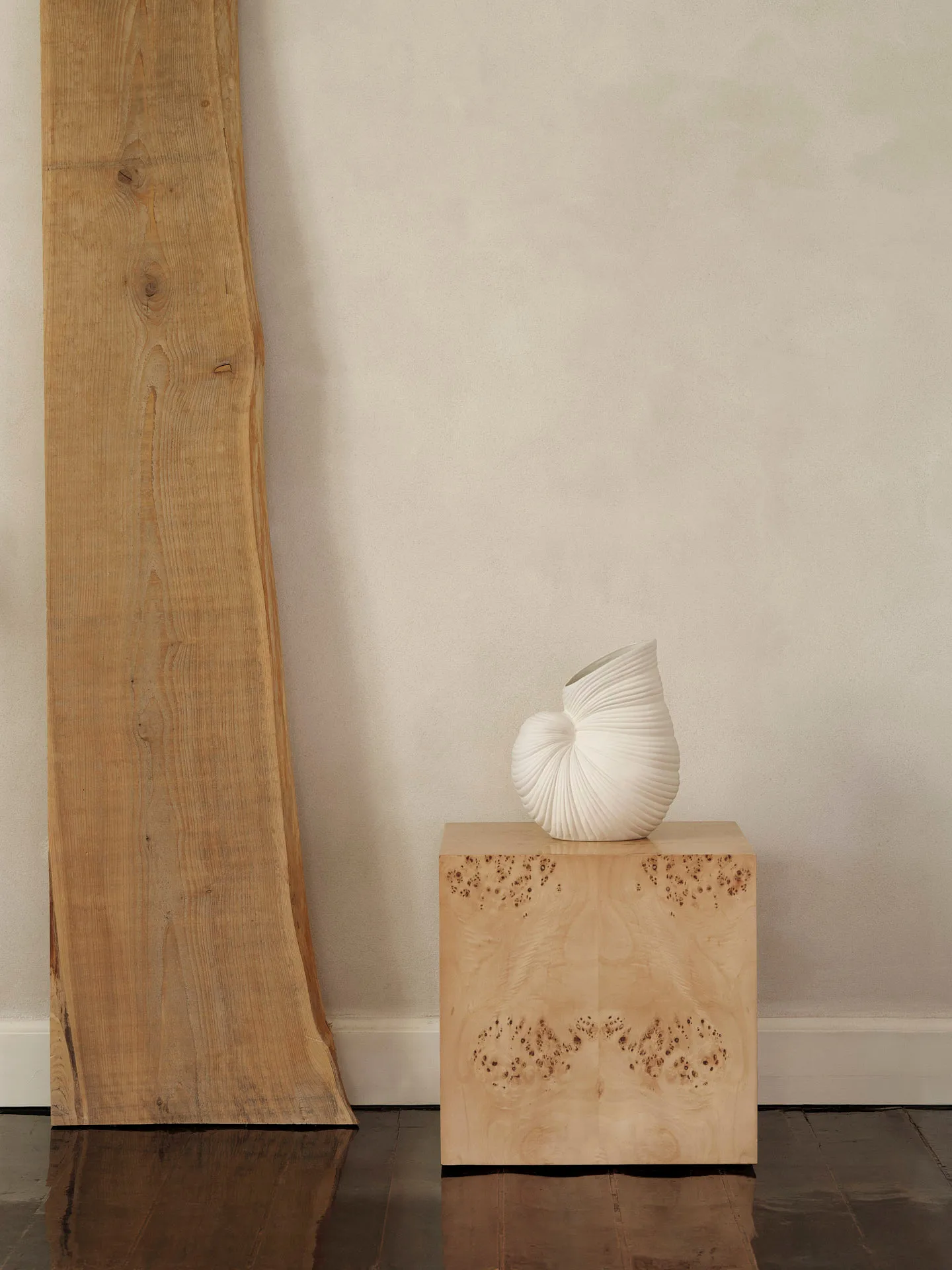 Burl Cube sidebord 40x40 cm, Natural Ferm Living