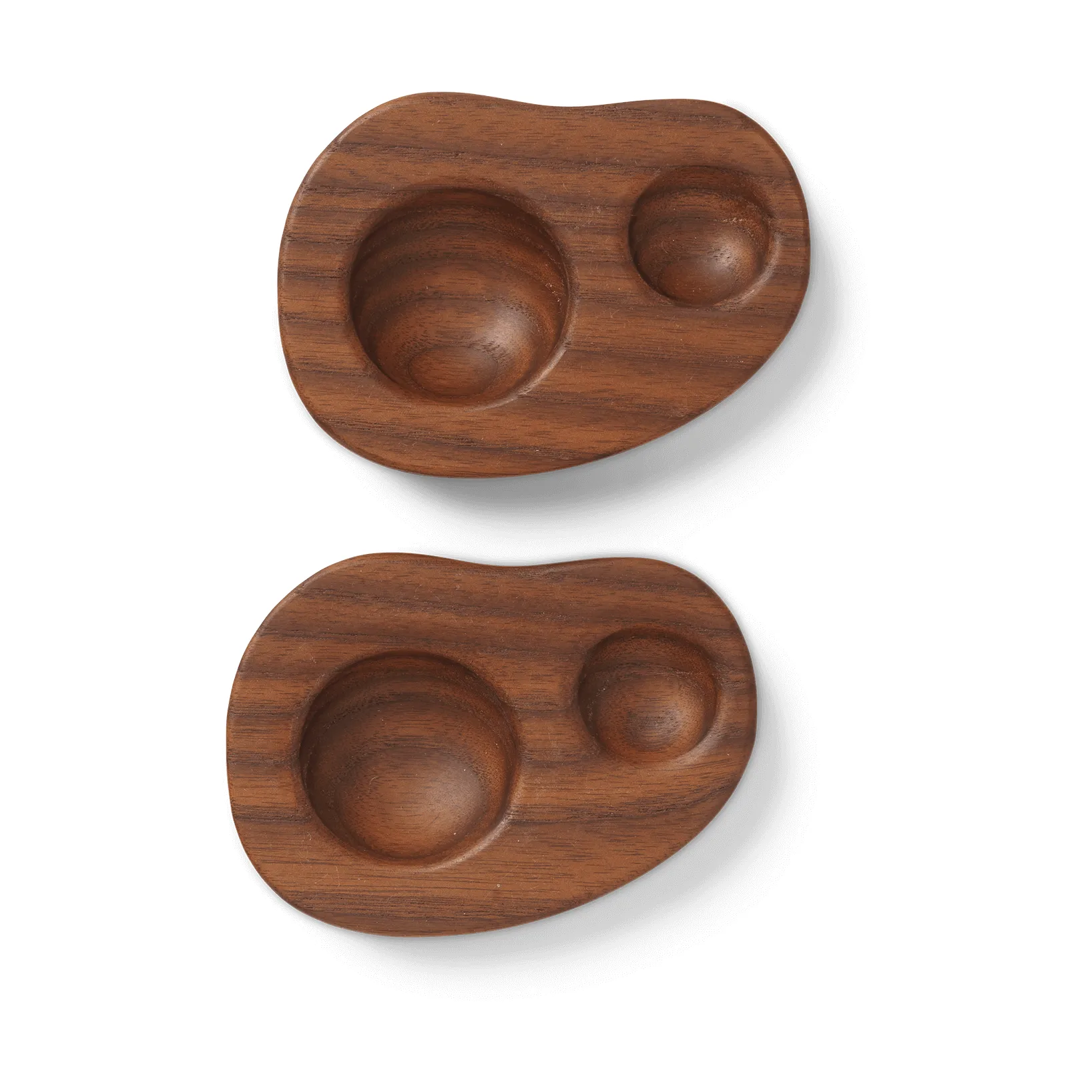 Cairn æggebæger 2-pak, Dark brown Ferm Living