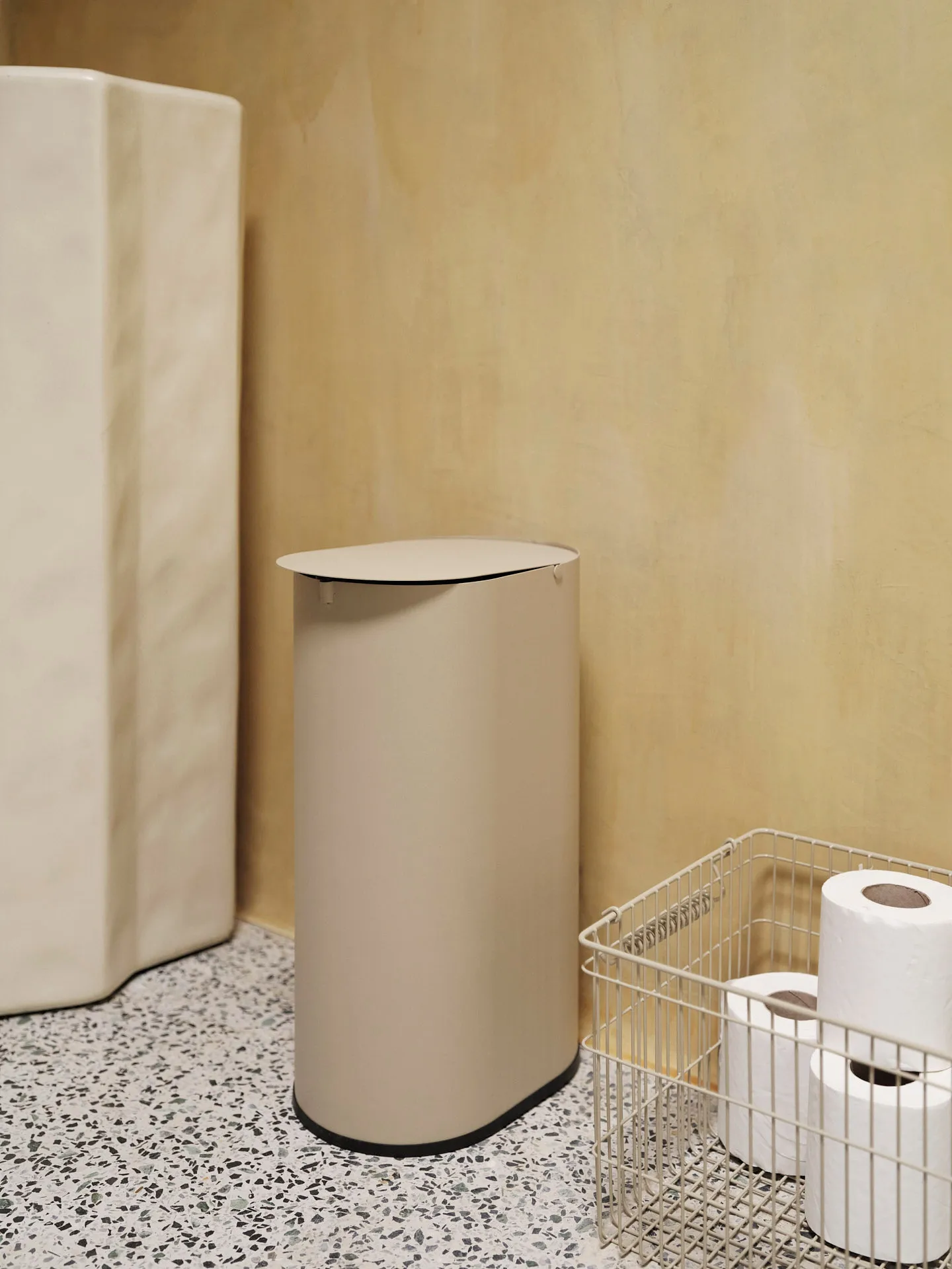 Cala stabelbar kurv 2-pak, Cashmere, 36,2x26,2x20,2 cm Ferm Living