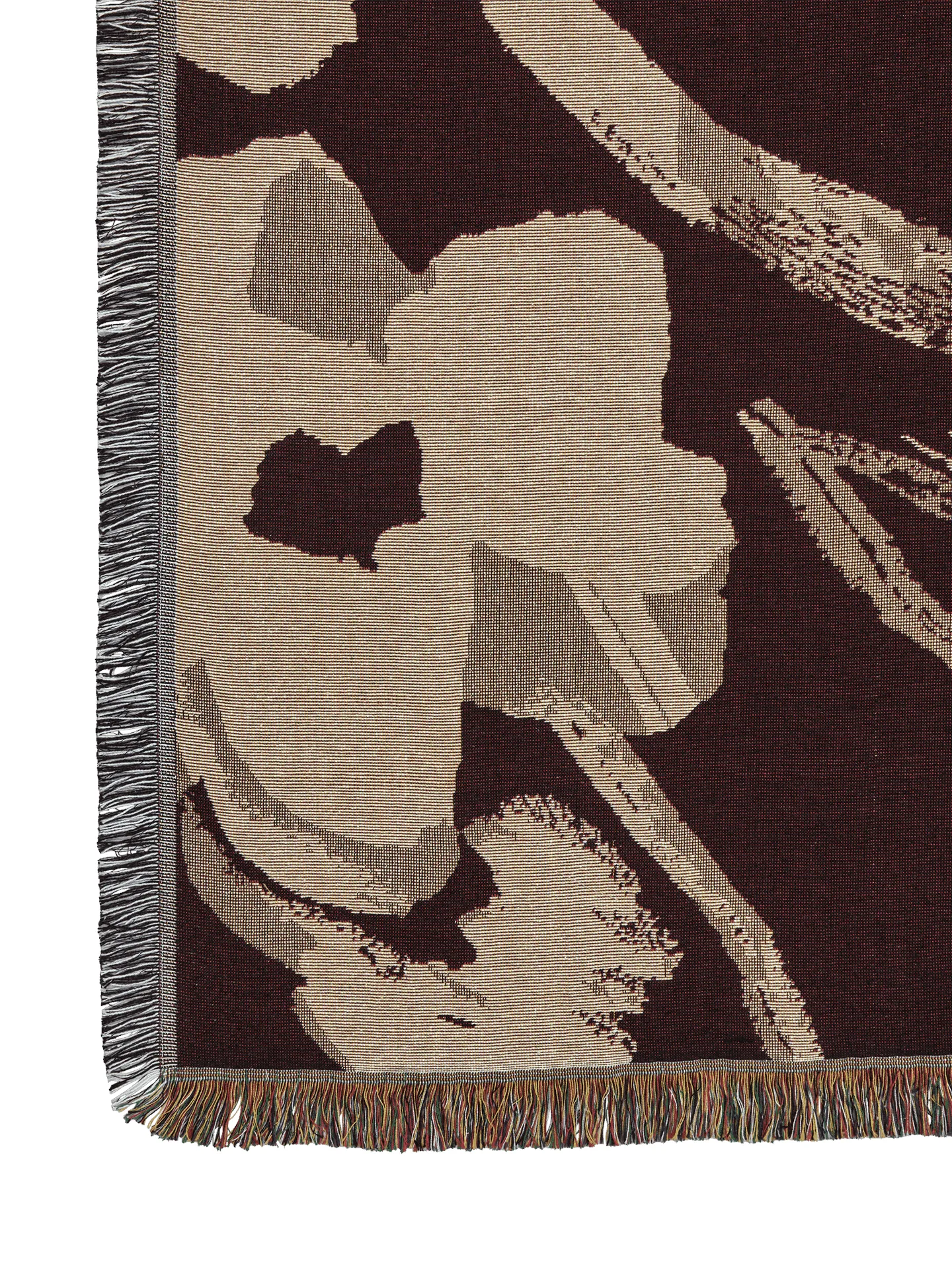 Cilla plaid, Dark pecan, 120x170 cm Ferm Living