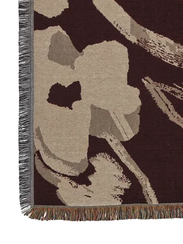 Cilla plaid - Dark pecan, 120x170 cm - Ferm Living