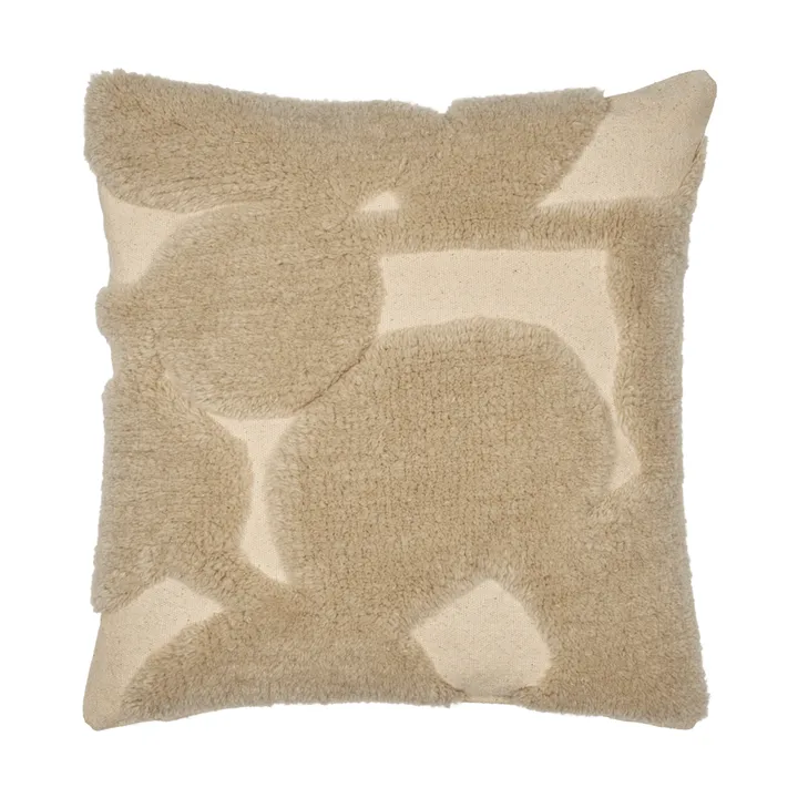 Cilla tufted pude - Off-white-parchment, 50x50 cm - Ferm Living