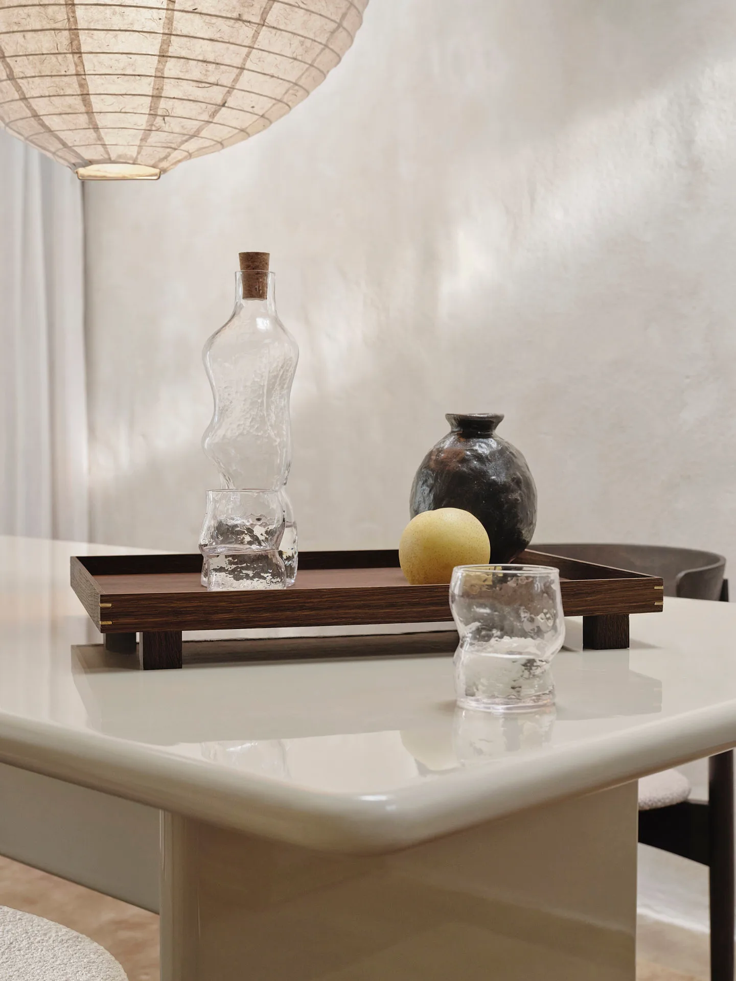 Dimple glas 27 cl 2-pak, Clear Ferm Living