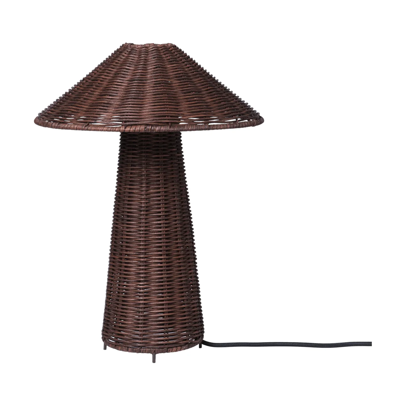 Duo bordlampe, Dark brown Ferm Living