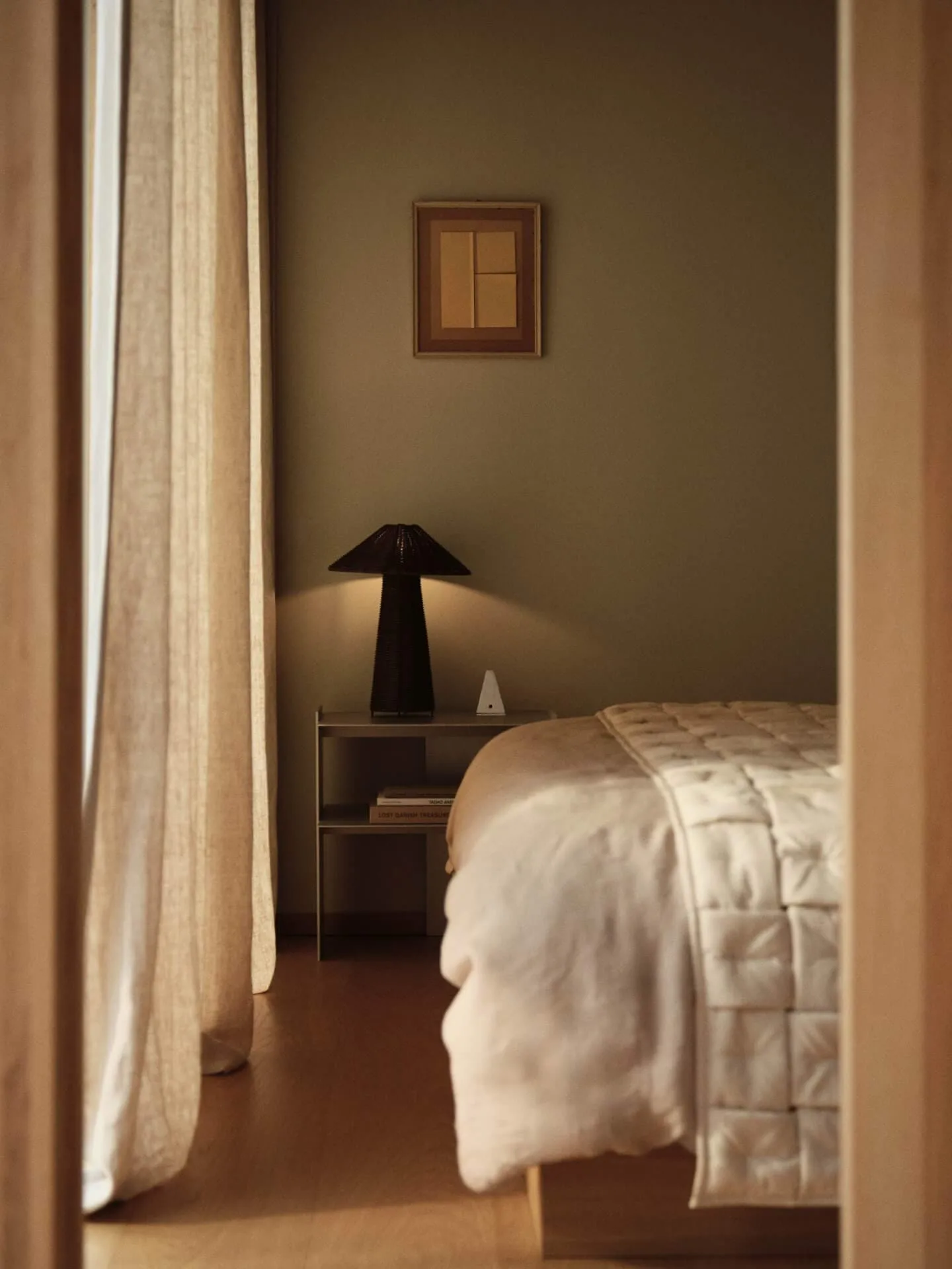 Duo bordlampe, Dark brown Ferm Living