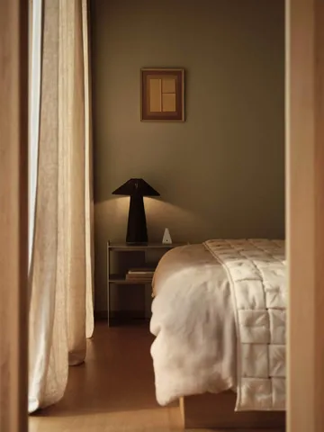 Duo bordlampe - Dark brown - Ferm Living