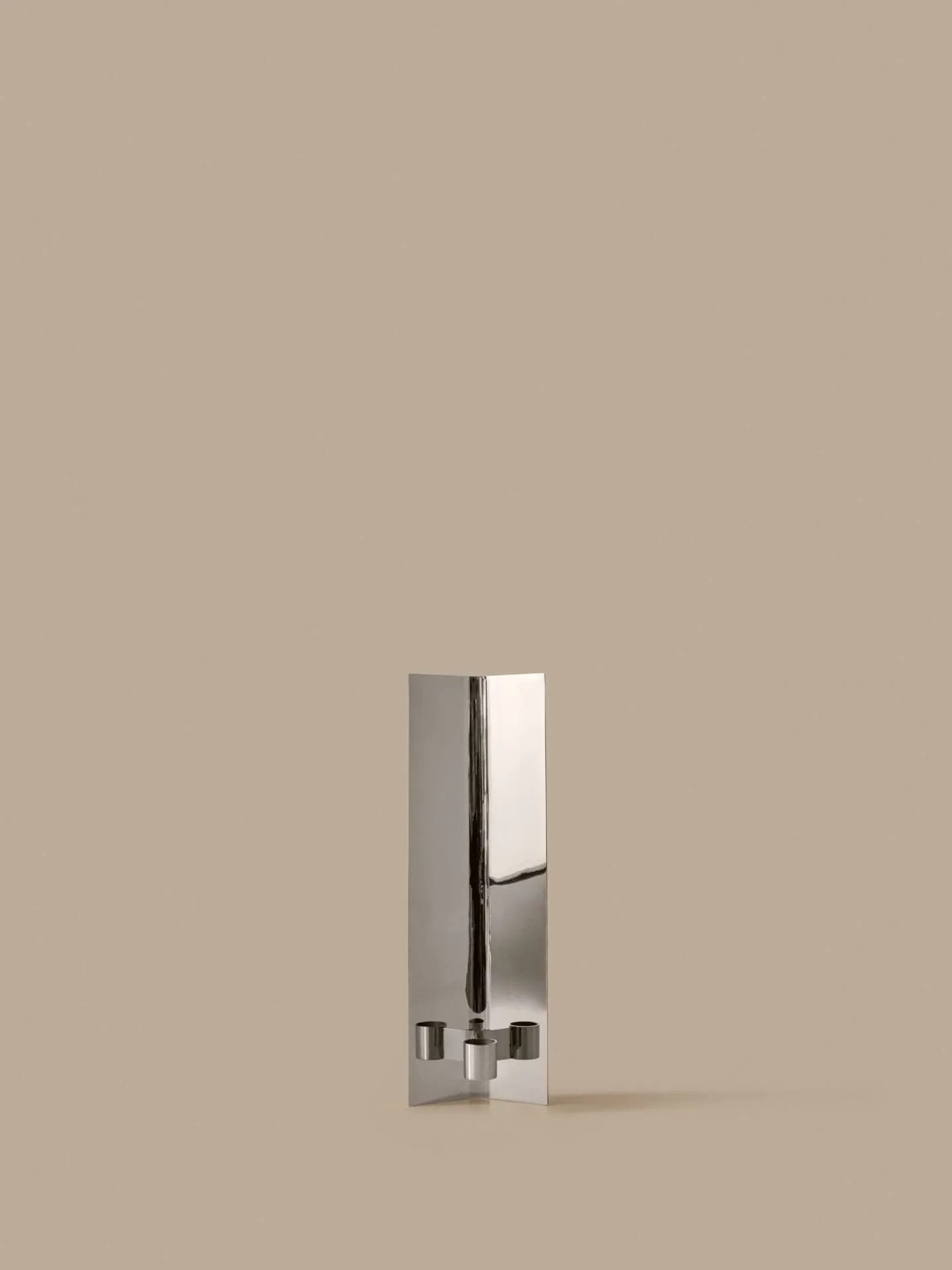 Eddy væglysestage, Mirror polished Ferm Living