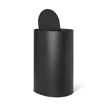 Enkel affaldsspand large - Black - Ferm Living