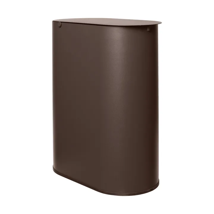 Enkel affaldsspand medium - Dark chocolate - Ferm Living