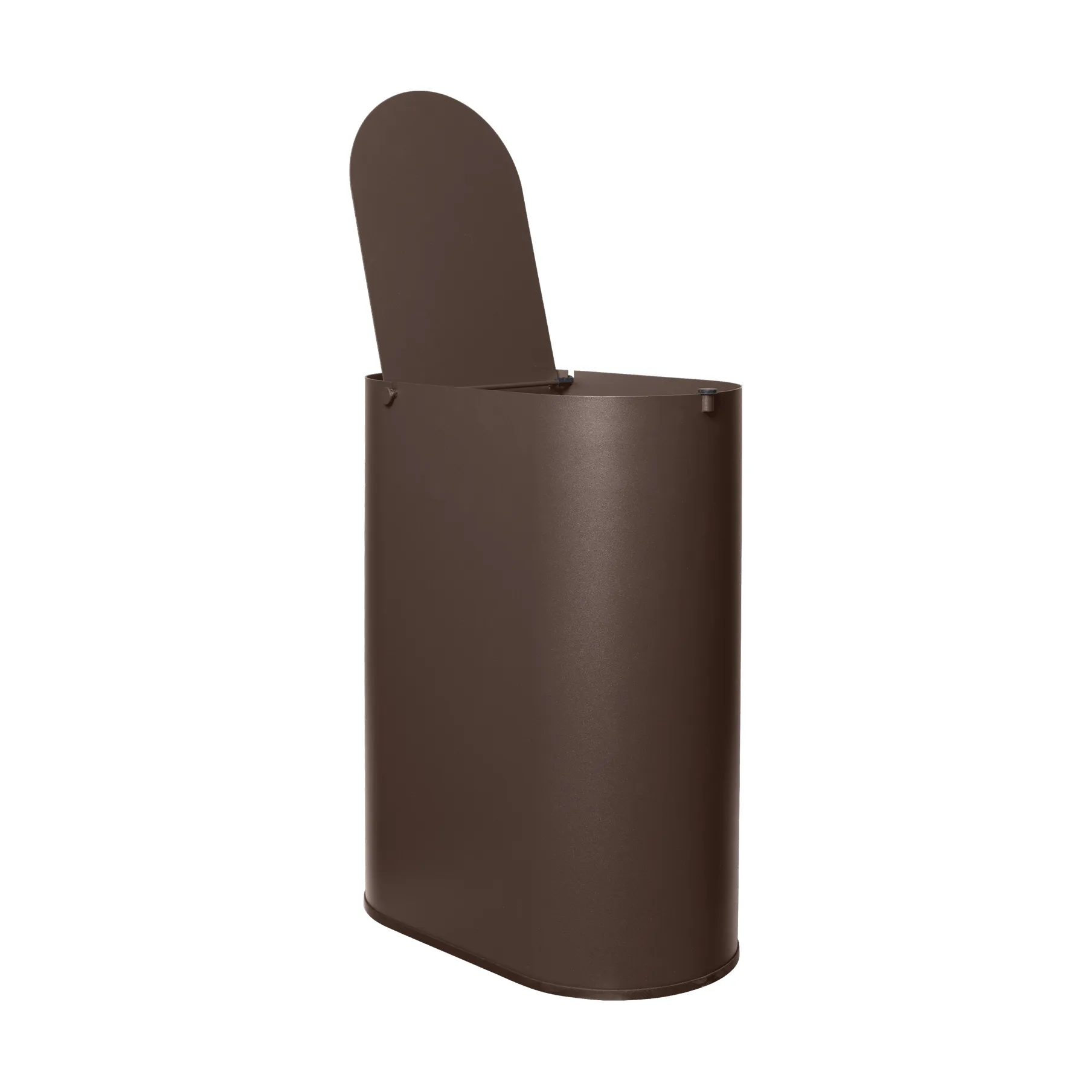 Enkel affaldsspand medium, Dark chocolate Ferm Living
