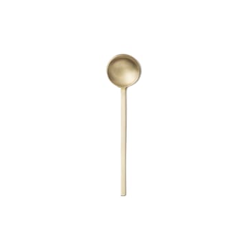 Fein lille ske 9 cm - Messing - Ferm Living