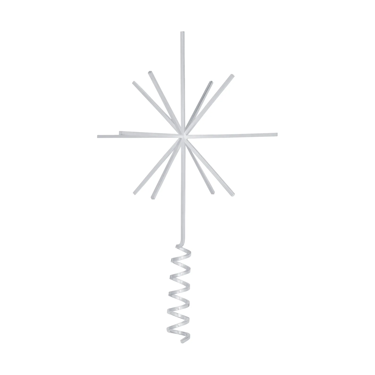 Ferm Living juletræsstjerne messing, Silver Ferm Living