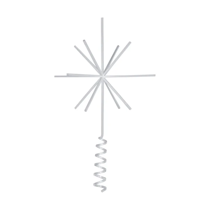 Ferm Living juletræsstjerne messing - Silver - Ferm Living