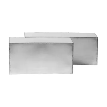 Ferra sofabord 2 dele - Stainless steel - Ferm Living