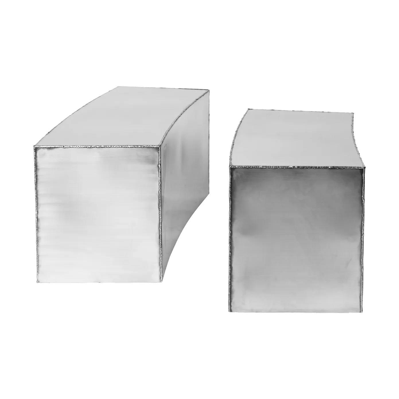 Ferra sofabord 2 dele, Stainless steel Ferm Living