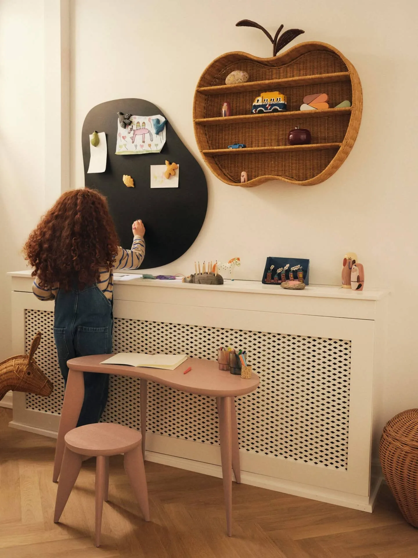 Feve kids skrivebord, Rose Ferm Living