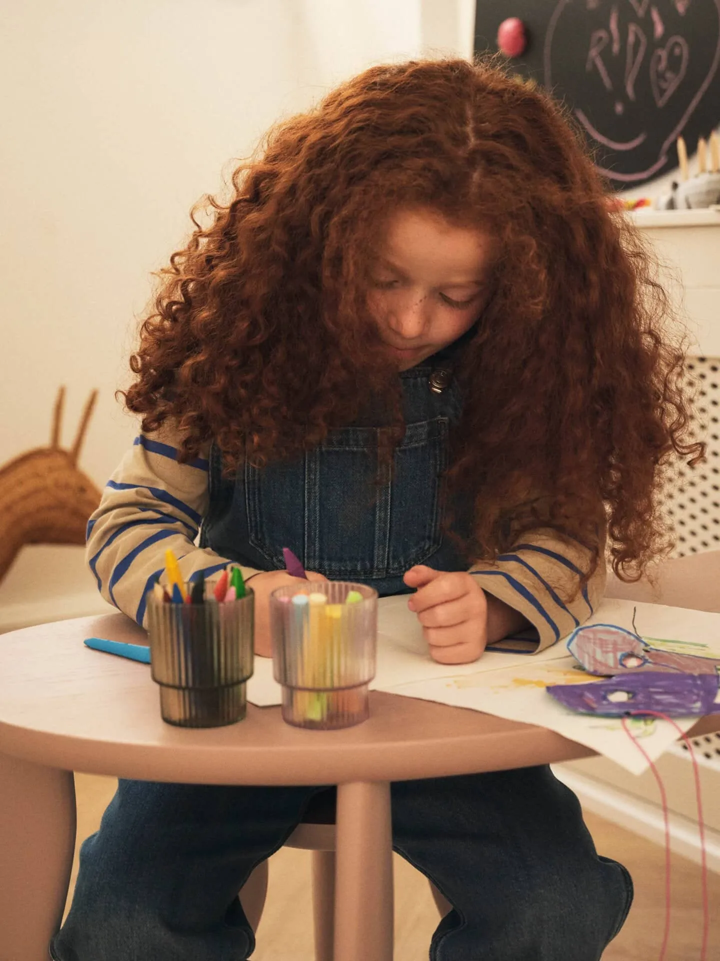 Feve kids skrivebord, Rose Ferm Living