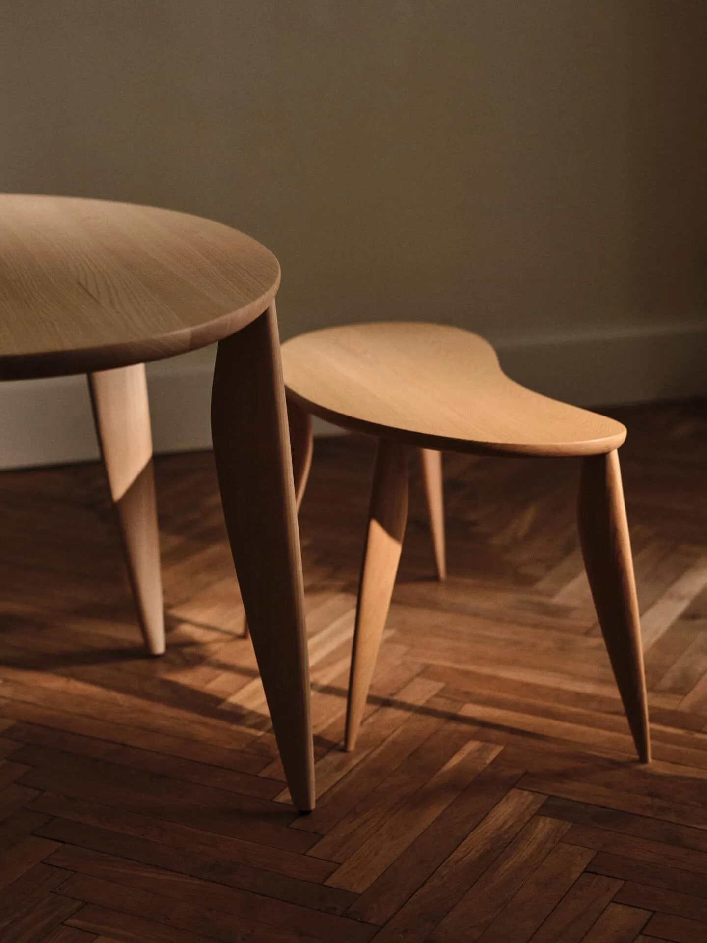 Feve skrivebord 60x117 cm, Natural ash Ferm Living