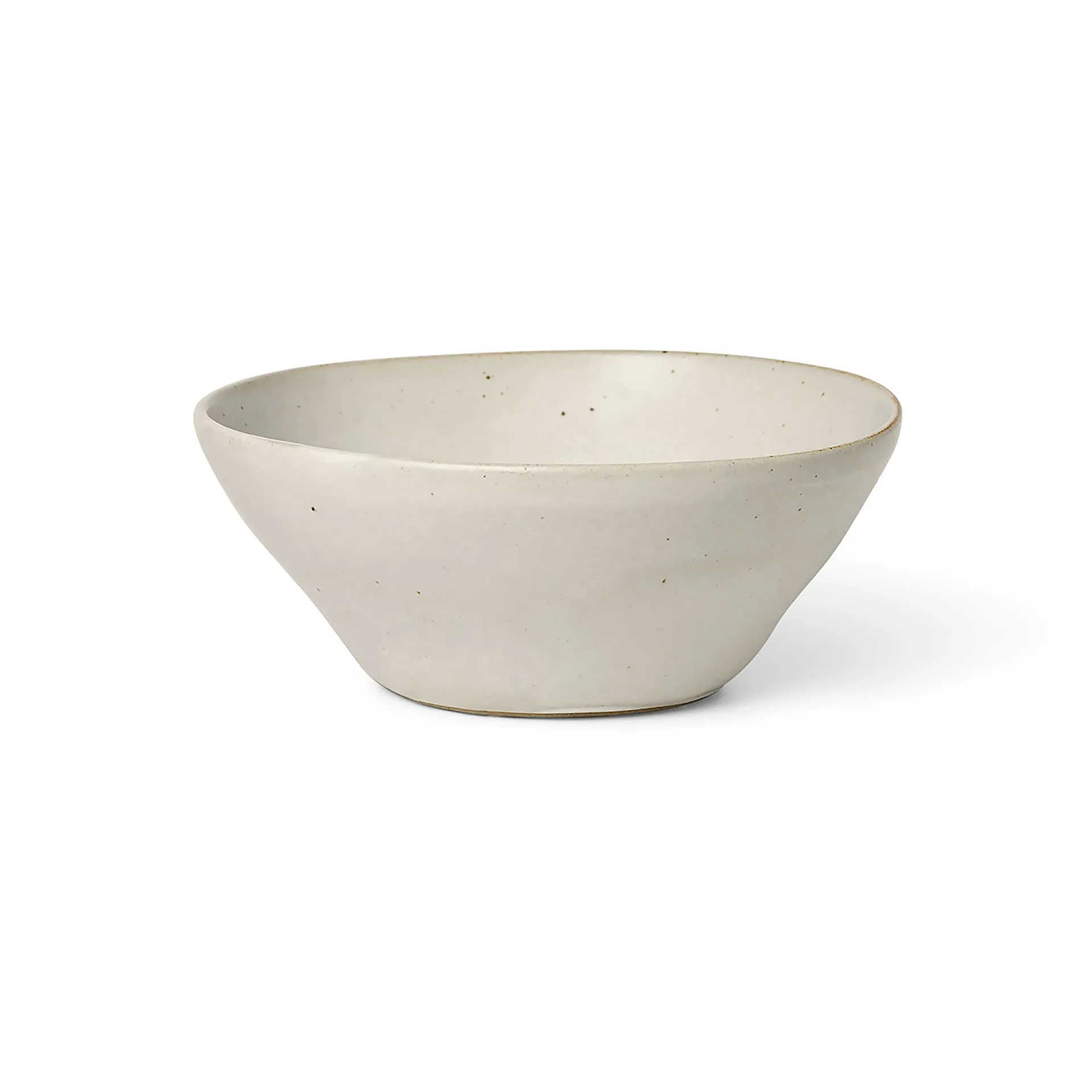 Flow skål 14,5 cm, Offwhite speckle Ferm Living