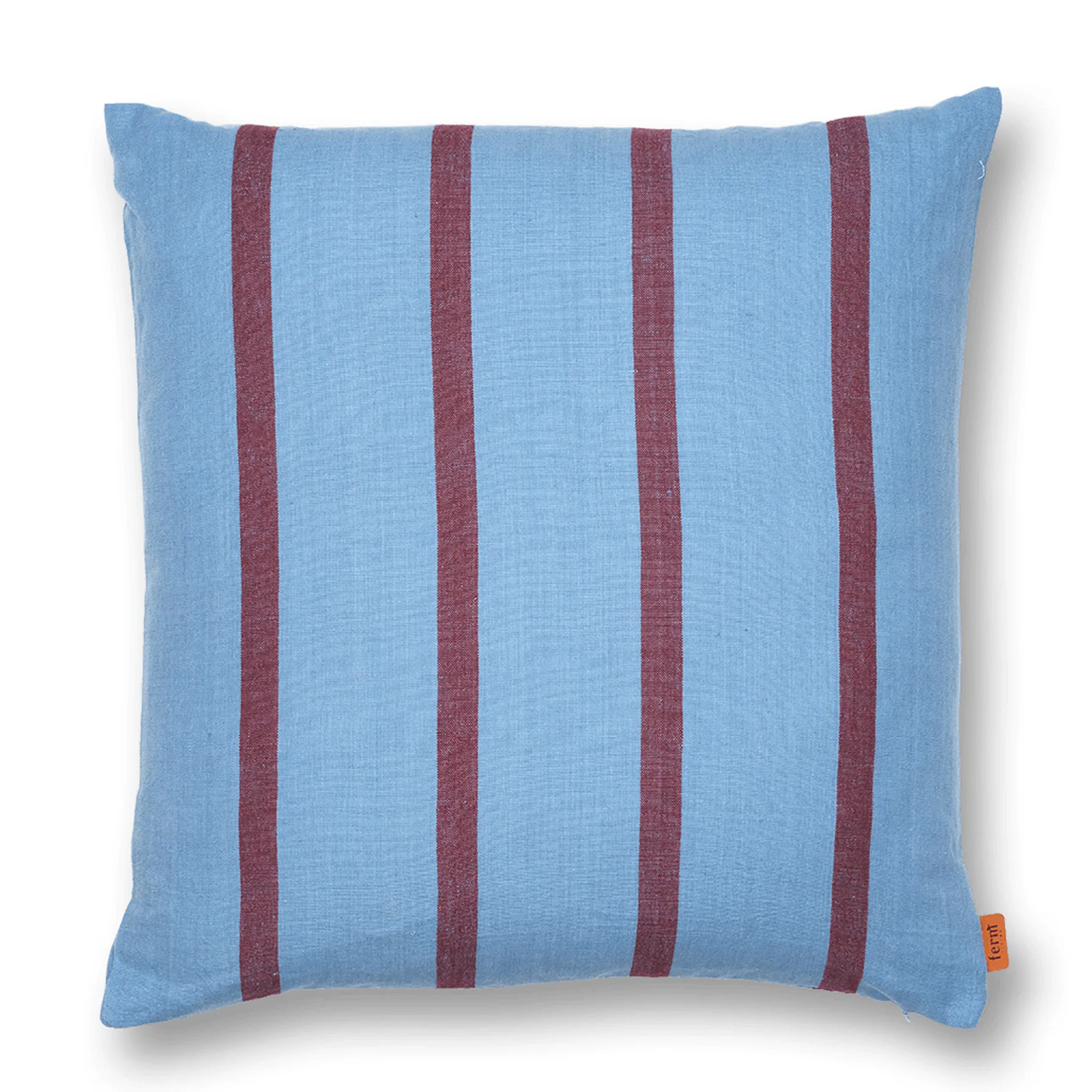 Grand pude 50x50 cm, Faded blue-burgundy Ferm Living