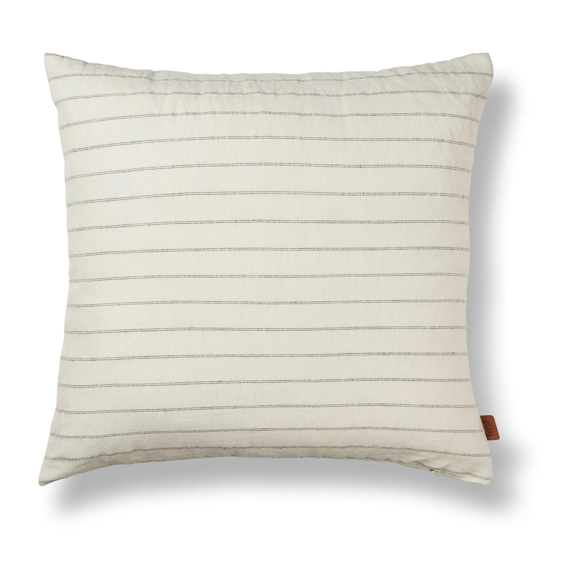 Grand pude 50x50 cm, Offwhite/Chocolate Ferm Living