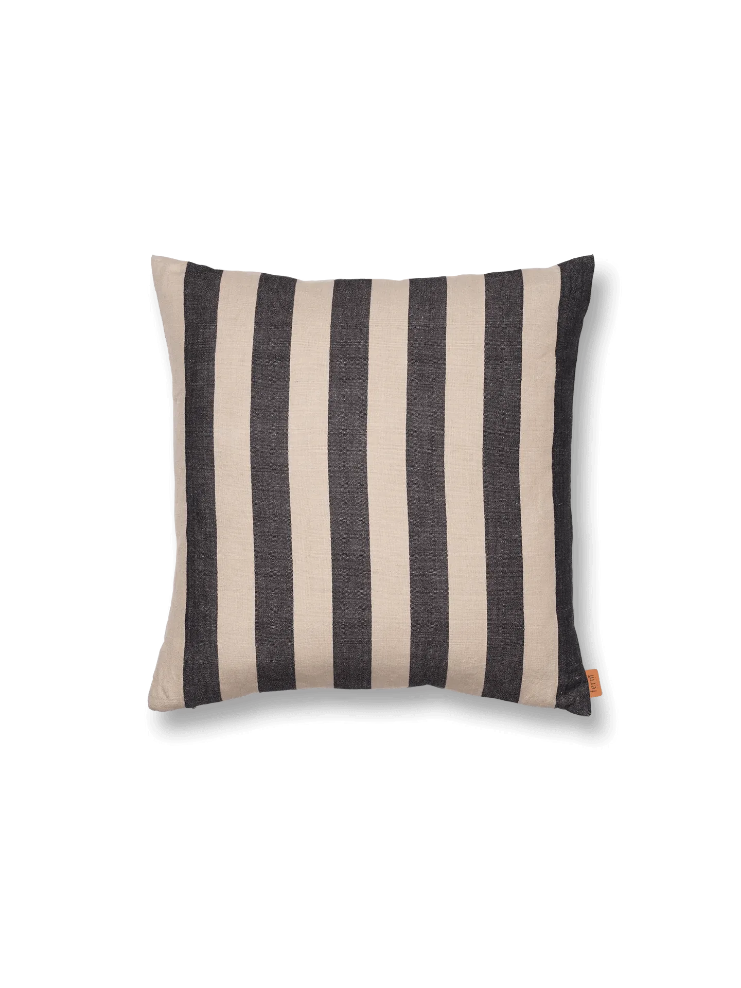 Grand pudebetræk 50x50 cm, Sand-sort Ferm Living