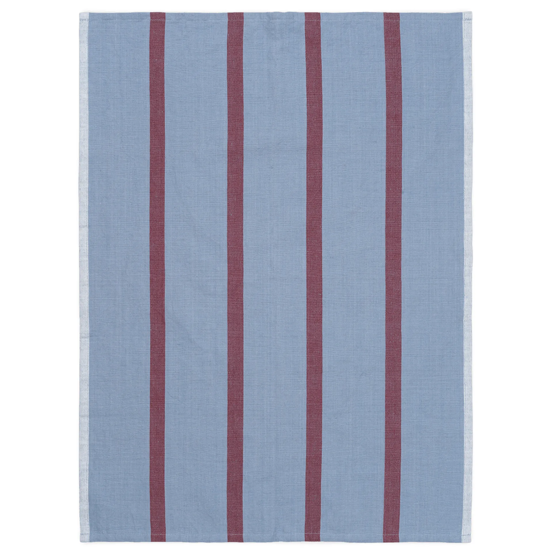 Hale viskestykke 50x70 cm, Faded blue-burgundy Ferm Living