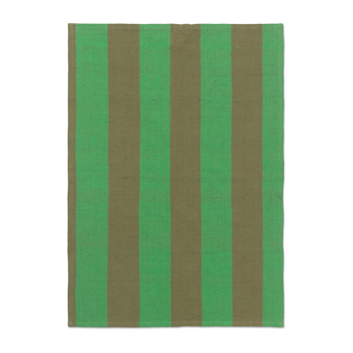 ferm LIVING Hale viskestykke 50×70 cm Olive/Green