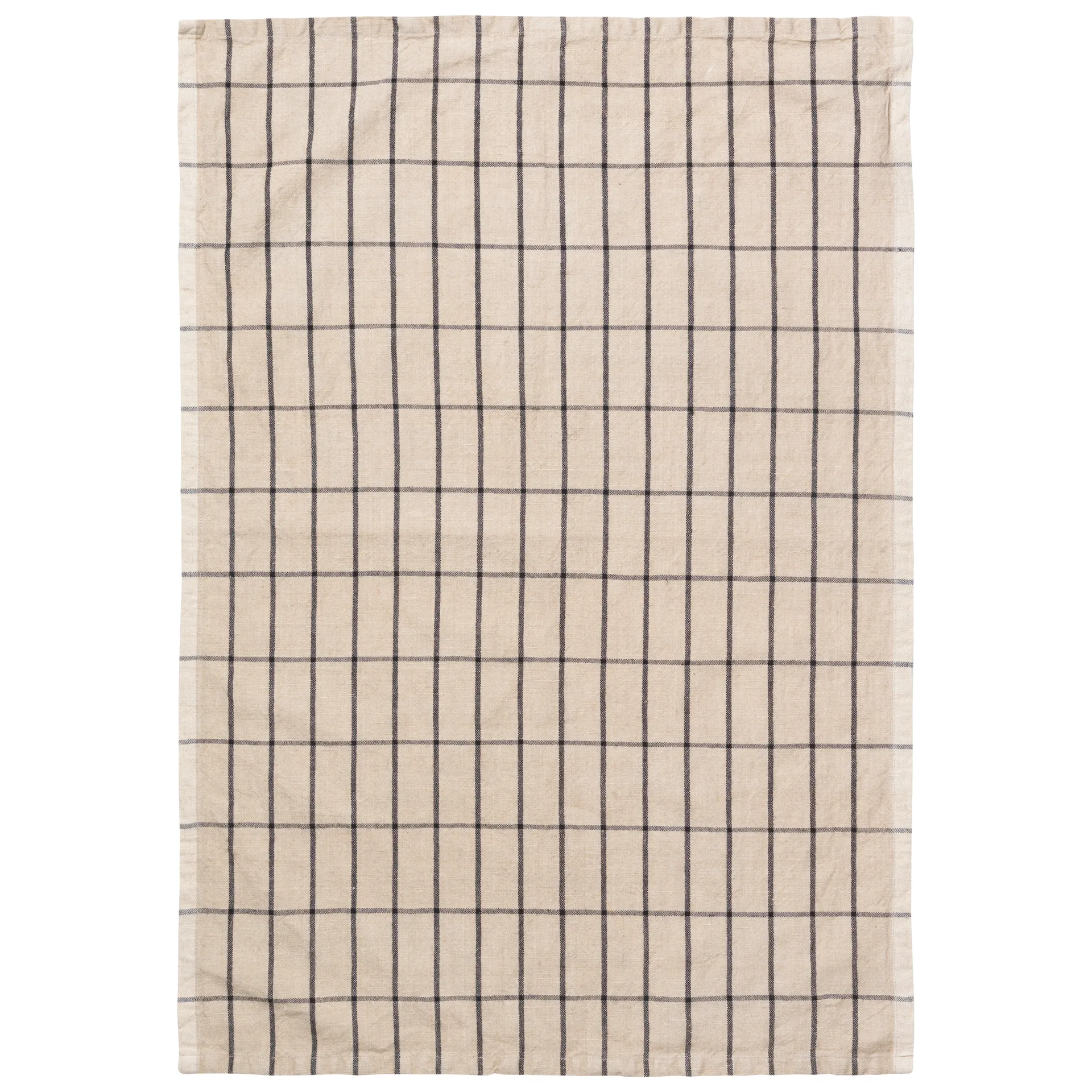 Hale viskestykke 50x70 cm, Sand-black Ferm Living