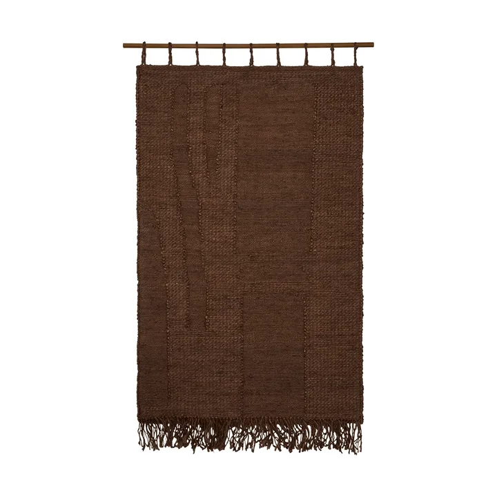 Harvest vægdekoration 100x165 cm - Dark chocolate - Ferm Living