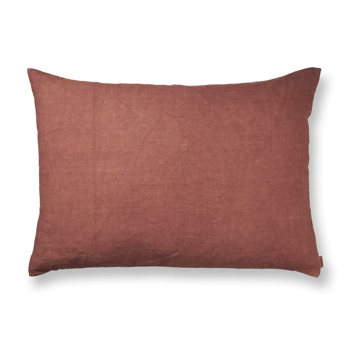 Heavy Linen pude 60x80 cm, Berry Red Ferm Living