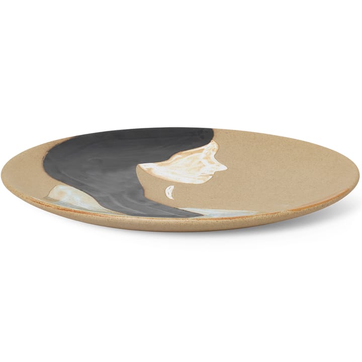 Hessa mad- og dekorationstallerken 37,5 cm, Multi Ferm Living
