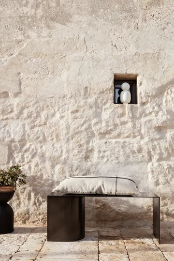 Hourglass krukke lille Ø30 cm - Sort-mørkegrå - Ferm Living