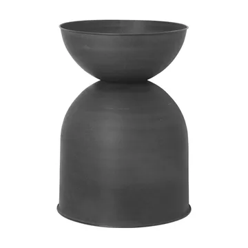 Hourglass krukke medium Ø40 cm - Sort-mørkegrå - Ferm Living