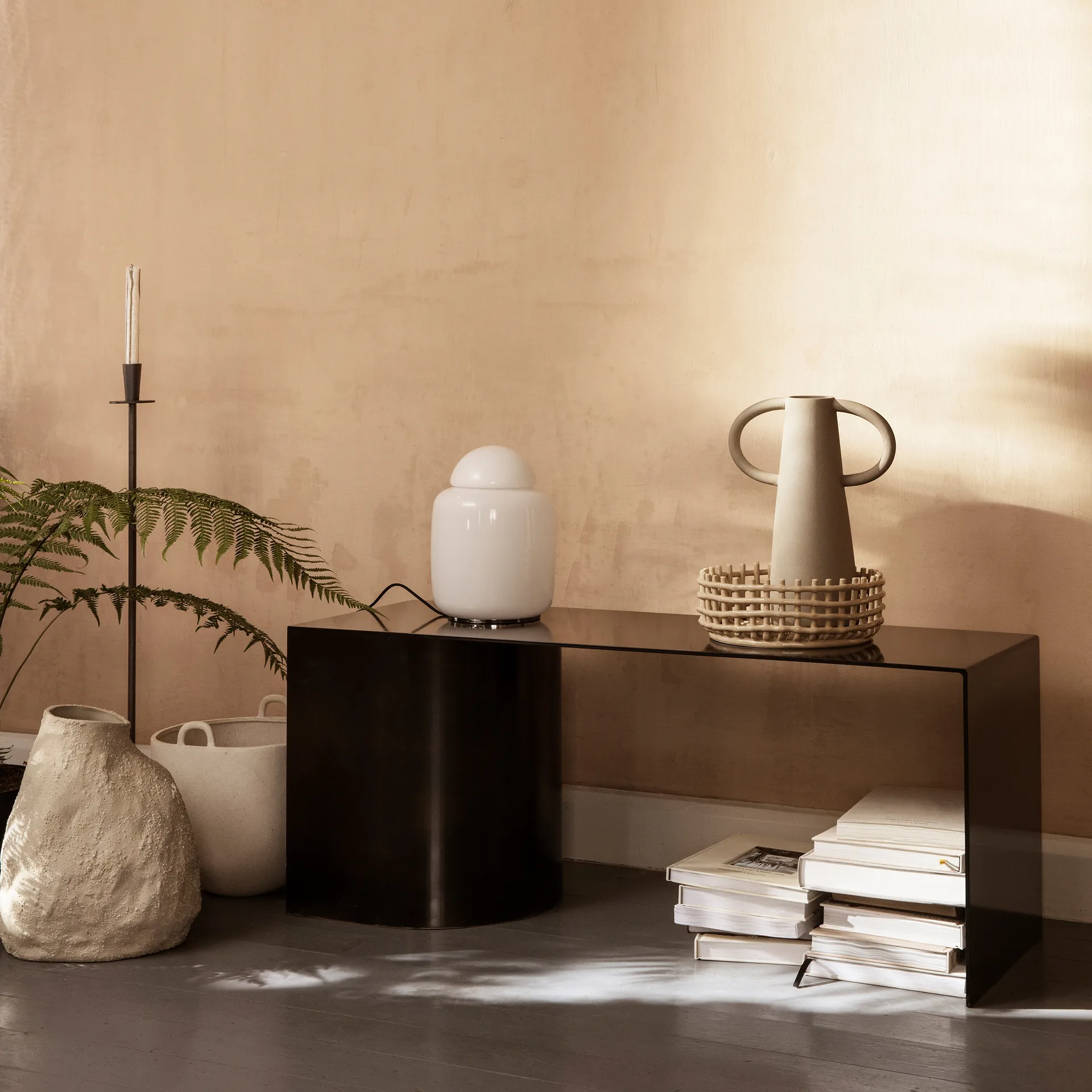 Hoy lysestage tall 86 cm, Sort Ferm Living