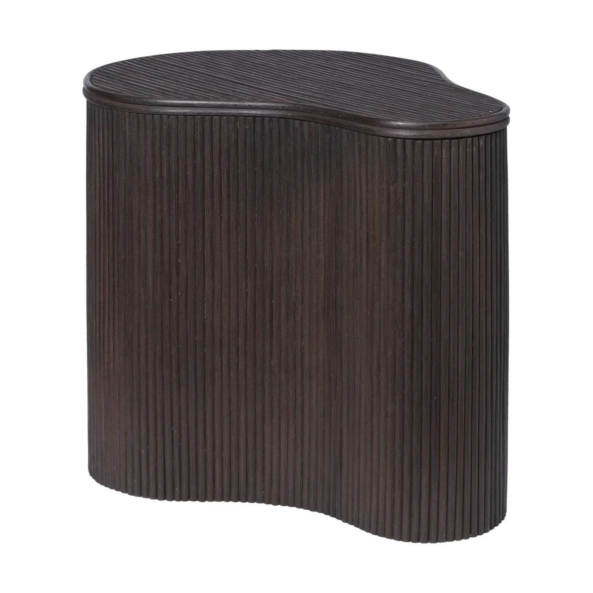 Isola sidebord med opbevaring, Dark stained Ferm Living