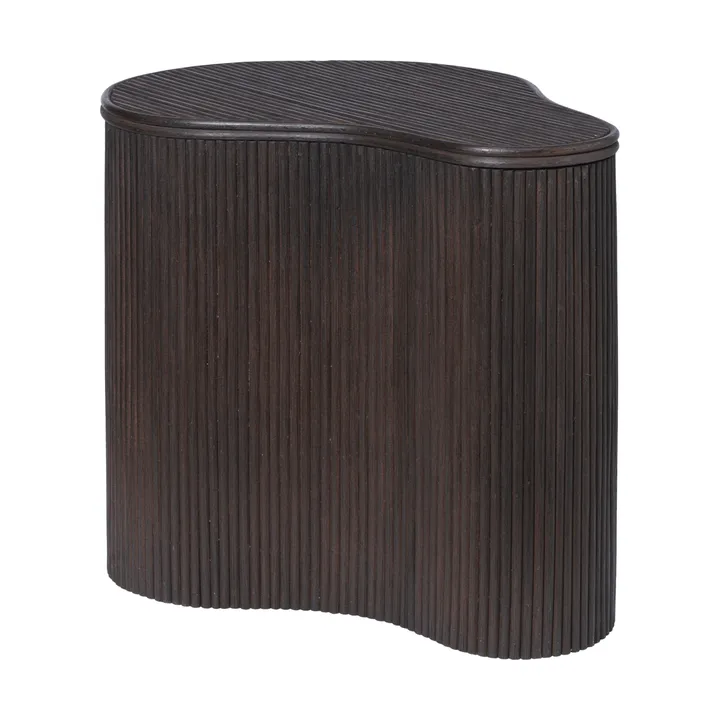 Isola sidebord med opbevaring - Dark stained - Ferm Living